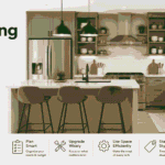 Modern kitchen with smart renovation ideas and stylish design tips by Mintpalment Guide 2026