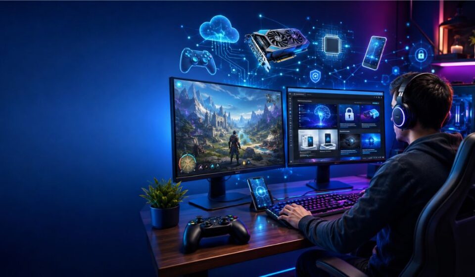 NinjaByteZone.com homepage screenshot showing tech and gaming guides, reviews, and articles layout